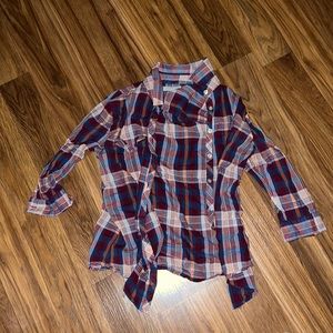 Plaid button up